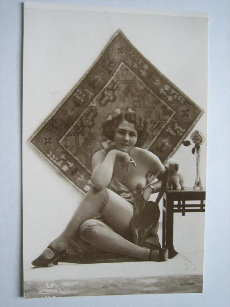 Erotiek Foto LP PARIS, Verzenden, 1920 tot 1940, Ongelopen, Overige thema's