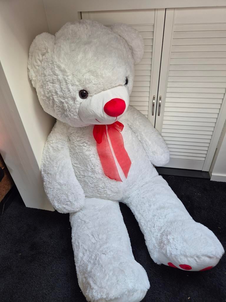 Grote knuffelbeer, Ophalen of Verzenden, Zo goed als nieuw, Beer