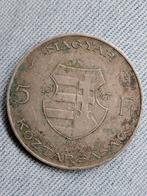 Hongarije 5 Forint 1947 Lajos Kossuth  - Zilver, Verzenden, Hongarije, Losse munt, Zilver