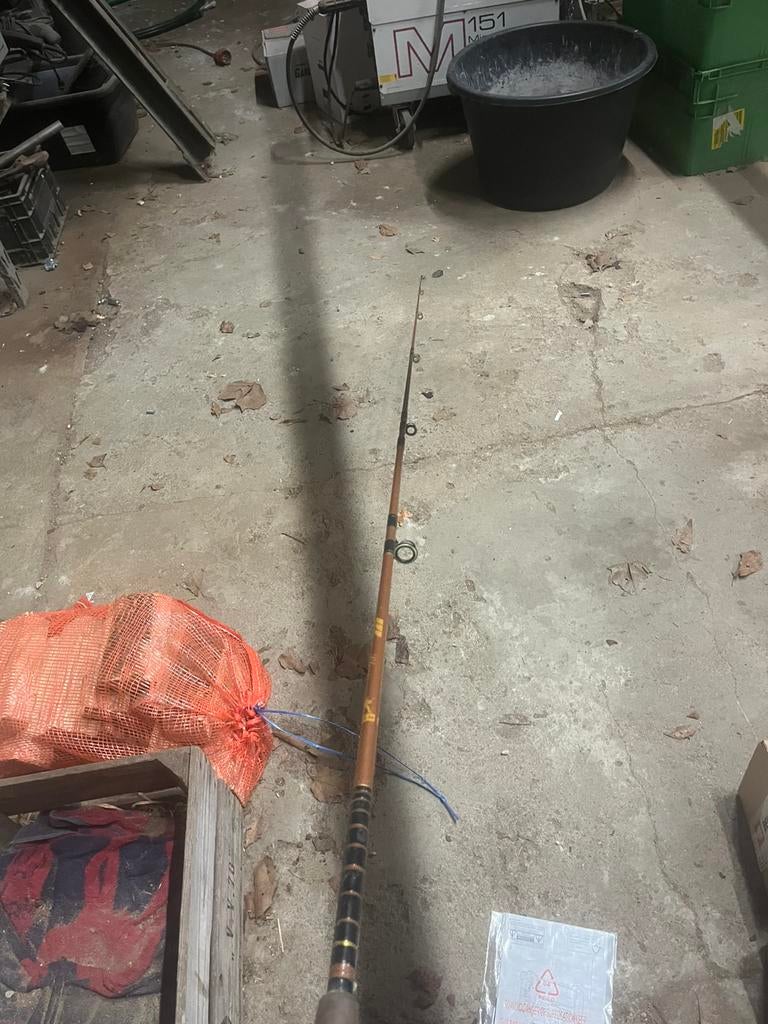 Vis hengel, Watersport en Boten, Hengelsport | Algemeen, Ophalen, Zo goed als nieuw, Werphengel