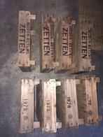 Fruit / Groenten kistjes , Zetten Midden Betuwe . jaren 1972, Huis en Inrichting, Woonaccessoires | Kisten, Ophalen, Minder dan 50 cm