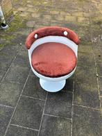 Vintage space age stoeltje, Ophalen, Gebruikt, Wit, Eén