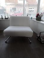 Fauteuil, Ophalen, Eenpersoons, Wit, 90 cm