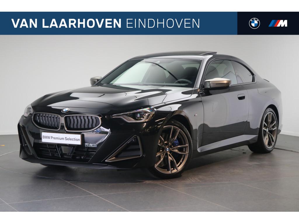 BMW 2 Serie Coupe M240i xDrive High Executive Automaat / Sch, Auto's, BMW, Gebruikt, 4 stoelen, Zwart, 374 pk