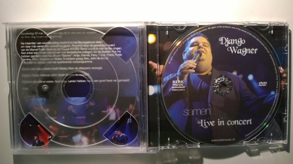 Django Wagner - Samen (Live In Concert), Ophalen of Verzenden, Zo goed als nieuw, Levenslied of Smartlap