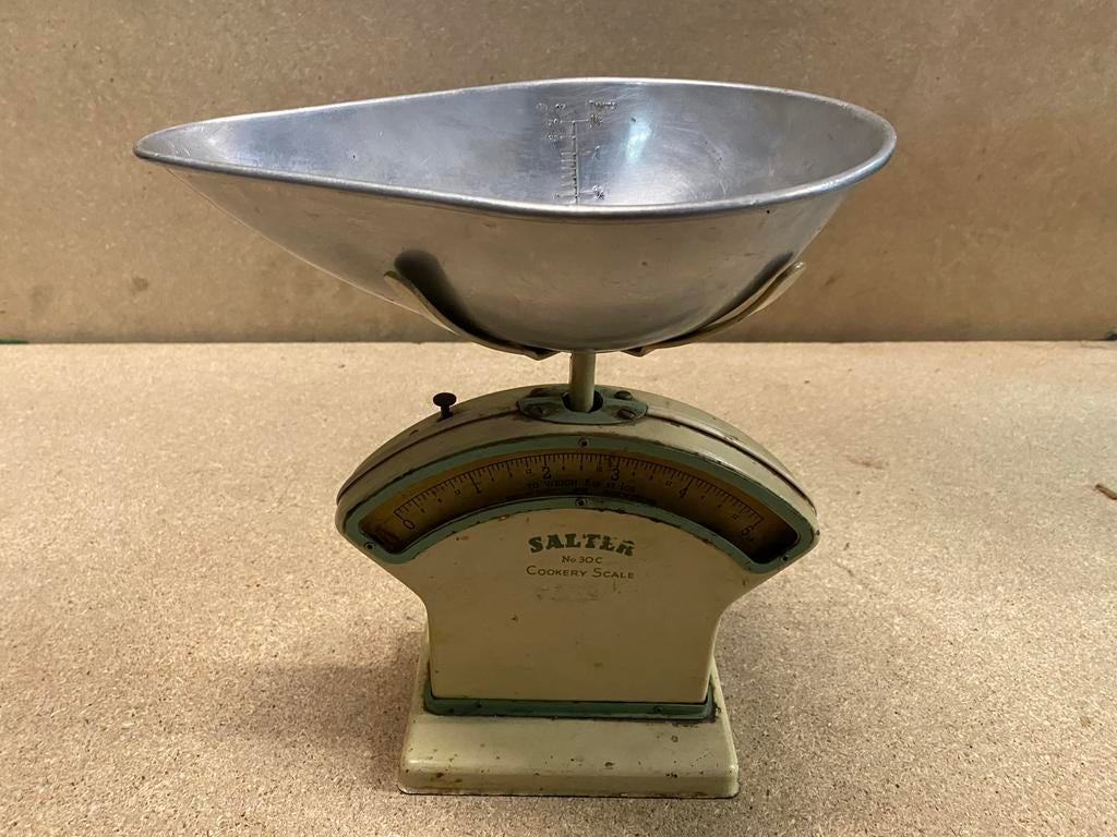 Retro Salter weegschaal, Antiek en Kunst, Ophalen of Verzenden