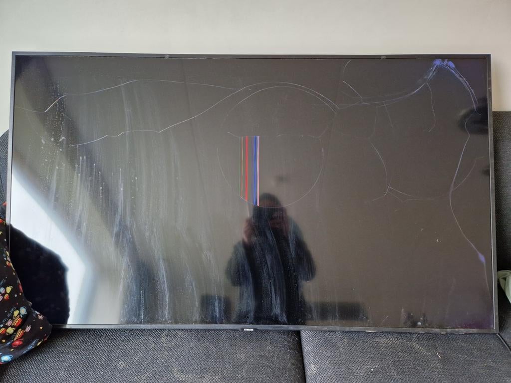 Samsung TV 55 inch defect!, Ophalen, 100 cm of meer, 50 Hz, Samsung