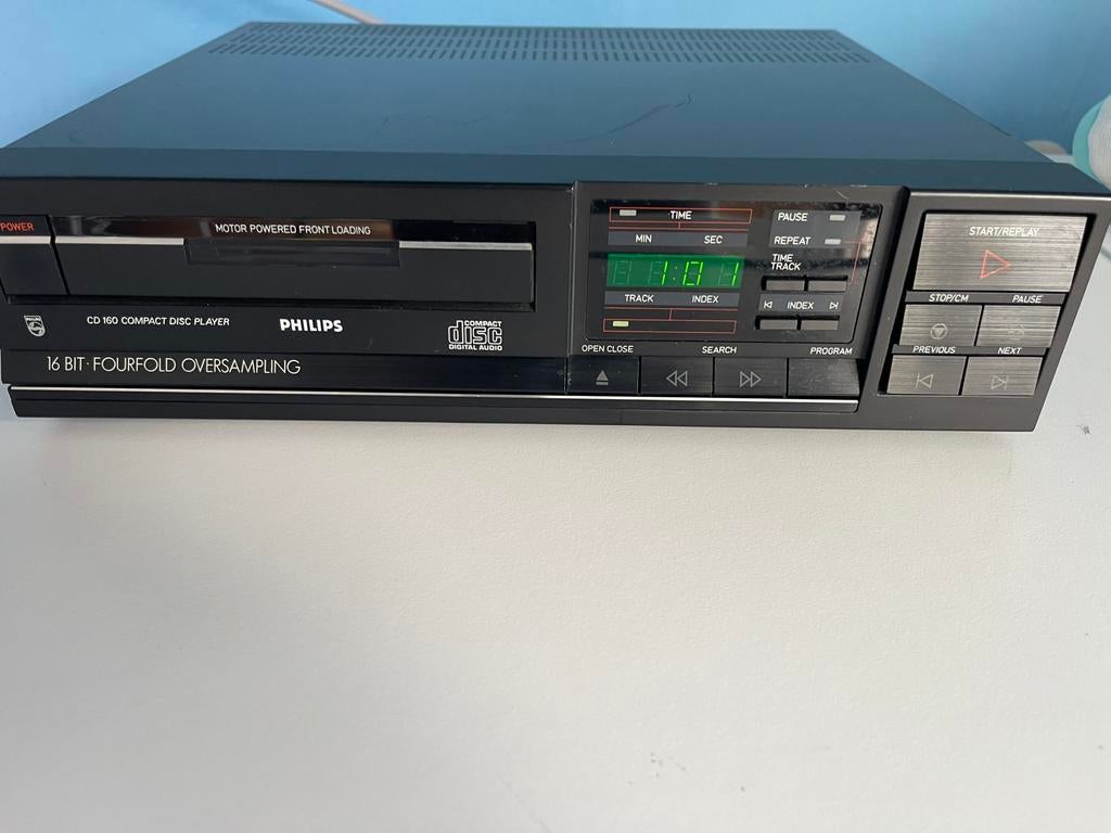 Philips CD160 Compact Disc Player, Audio, Tv en Foto, Cd-spelers, Ophalen, Zo goed als nieuw, Philips