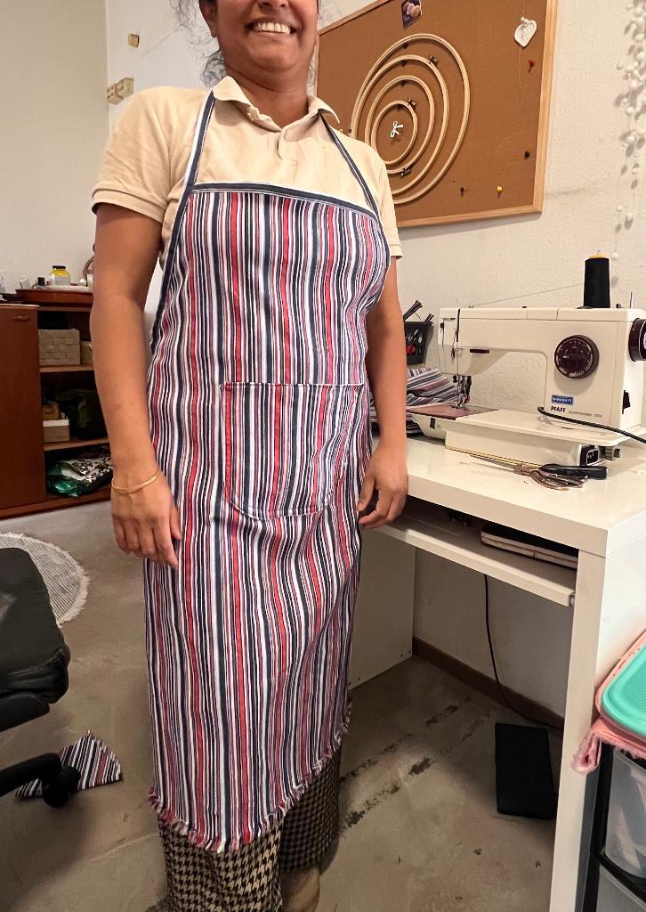 Handgemaakte Schorten, Huis en Inrichting, Keuken | Textiel, Nieuw, Schort, Overige kleuren, Ophalen of Verzenden