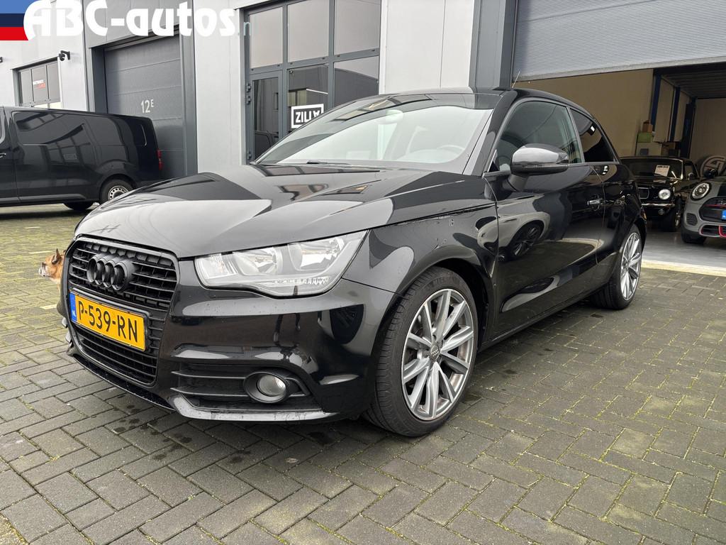 Audi A1 1.4 TFSI Pro Line Leder/Clima/Cruise/stoelverwarming, Auto's, Audi, Voorwielaandrijving, Euro 5, Zwart, 4 stoelen