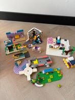 Lego Friends sets - Kapper, trimsalon, speeltuin, Ophalen of Verzenden, Gebruikt, Complete set, Lego