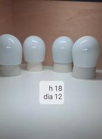 4 vintage bauhaus stijl druppel lampen, lees de beschrijving, Ophalen of Verzenden, Zo goed als nieuw, Glas