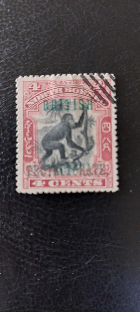 Britse koloniën Noord Borneo, Ophalen of Verzenden, Gestempeld