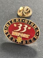 Vintage Bier Pin "33 Export" - Verzamelaarsitem, Verzamelen, Speldjes, Pins en Buttons, Gebruikt, 33 export, Ophalen of Verzenden