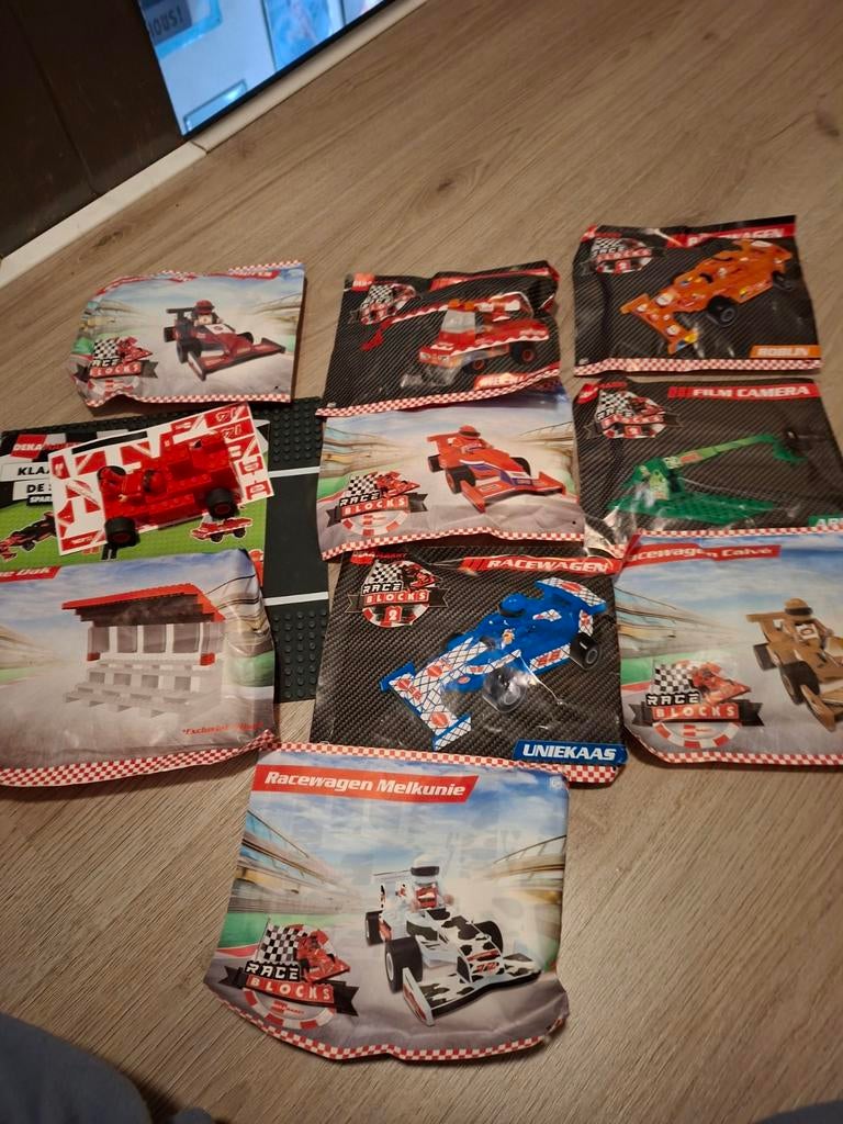 Race blocks dekamarkt, Verzamelen, Dekamarkt, Ophalen of Verzenden