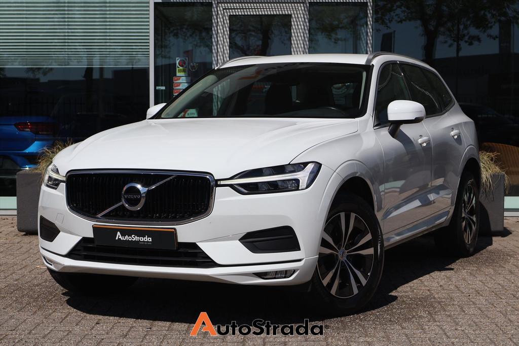 Volvo XC60 B5 Business Pro 250pk Geartronic | Navigatie | AC, Stof, Gebruikt, 4 cilinders, Wit