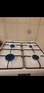 Gasfornuis met Hetelucht oven, Gebruikt, Gas, Vrijstaand, 85 tot 90 cm