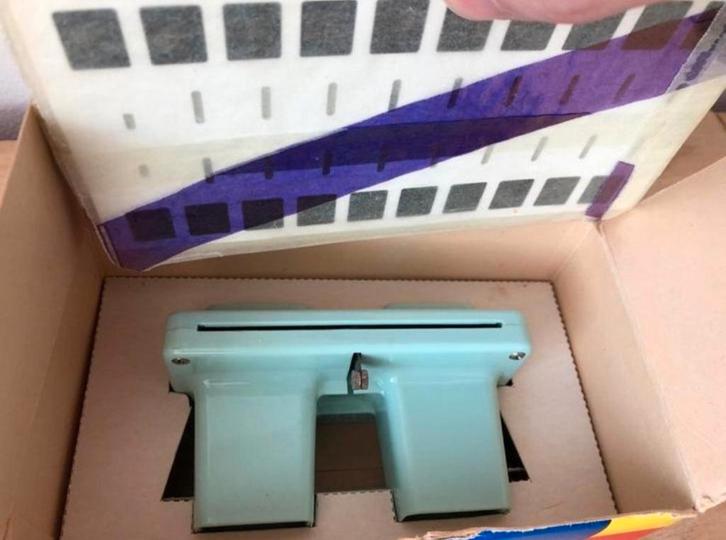 Lestrade Simplex stereoscoop Compleet met Doos & Kaarten 60s, Verzamelen, Retro, Overige typen, Ophalen of Verzenden