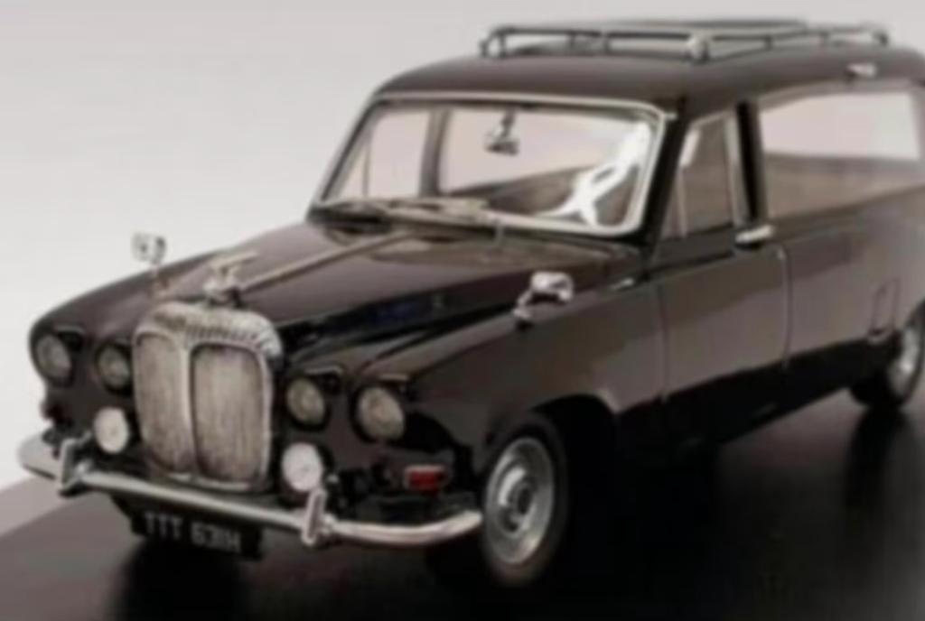 Daimler DS420 Begrafeniswagen 1/43 Oxford Models DS002, Hobby en Vrije tijd, Modelauto's | 1:43, Nieuw, Auto, Overige merken, Verzenden