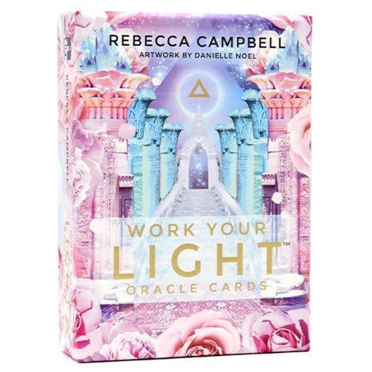 Rebecca Campbell Work Your Light Oracle Cards, Boeken, Ophalen of Verzenden, Nieuw, Tarot of Kaarten leggen, Achtergrond en Informatie