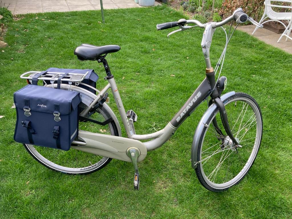 Batavus damesfiets met 7 versnellingen, Fietsen en Brommers, Fietsen | Dames | Damesfietsen, Ophalen, Velgrem, Versnellingen, Batavus