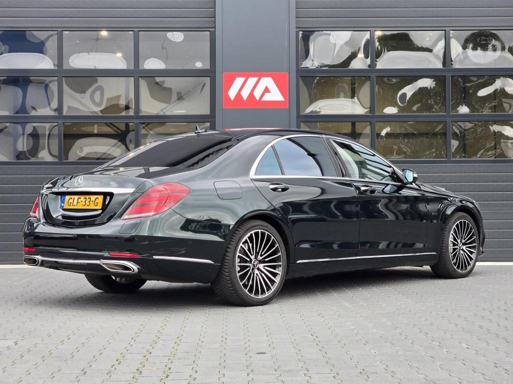 Mercedes-Benz S-klasse 560 e Lang Premium Plus Massage|Stoel, Auto's, Mercedes-Benz, Automaat, Achterwielaandrijving, Gebruikt