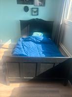 Brocante bed twijfelaar, Antiek en Kunst, Ophalen of Verzenden