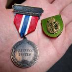 Noorse onderscheiding + Lijfwachtregiment speld, Ophalen of Verzenden, Landmacht, Overige gebieden, Embleem of Badge