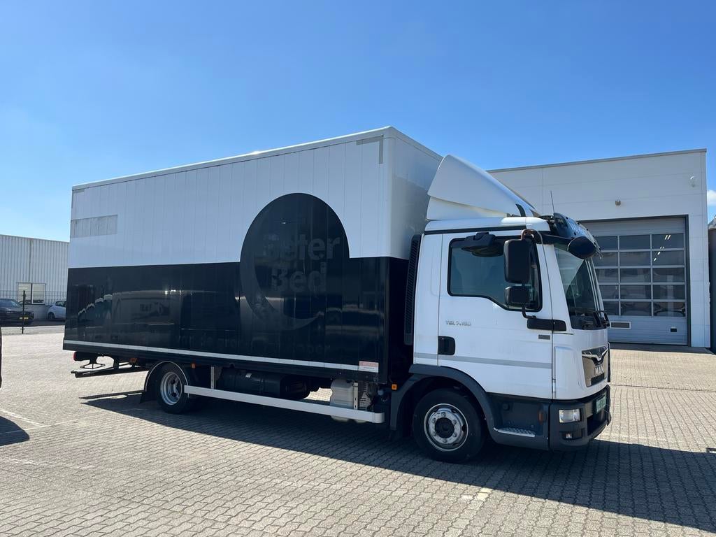 Opbouw, Kofferopbouw, Laadbak, Aluminium, elektrische deur, Auto-onderdelen, Carrosserie en Plaatwerk, Ophalen, Gebruikt, Voor