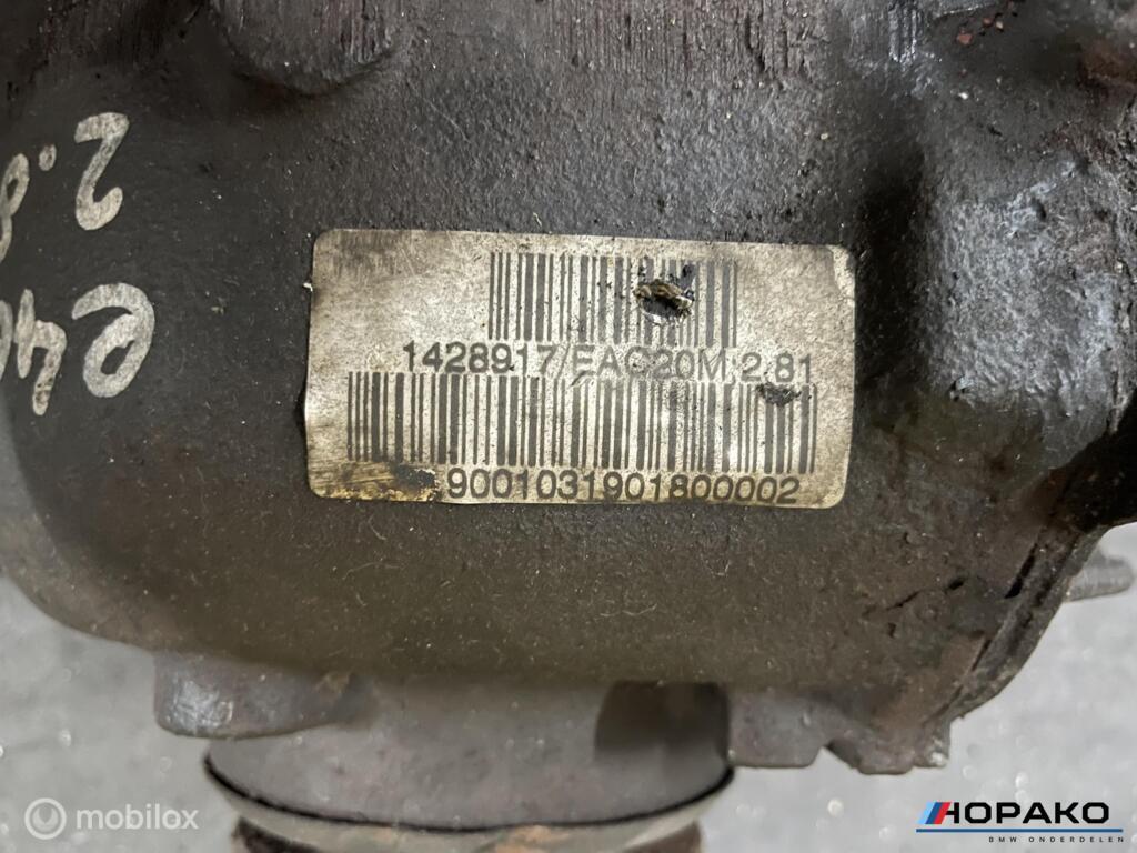 Differentieel BMW E46 330D 2.81 - 1428917, Auto-onderdelen, Gebruikt, Einsteinlaan 5 rijswijk, Bmw, Ophalen of Verzenden