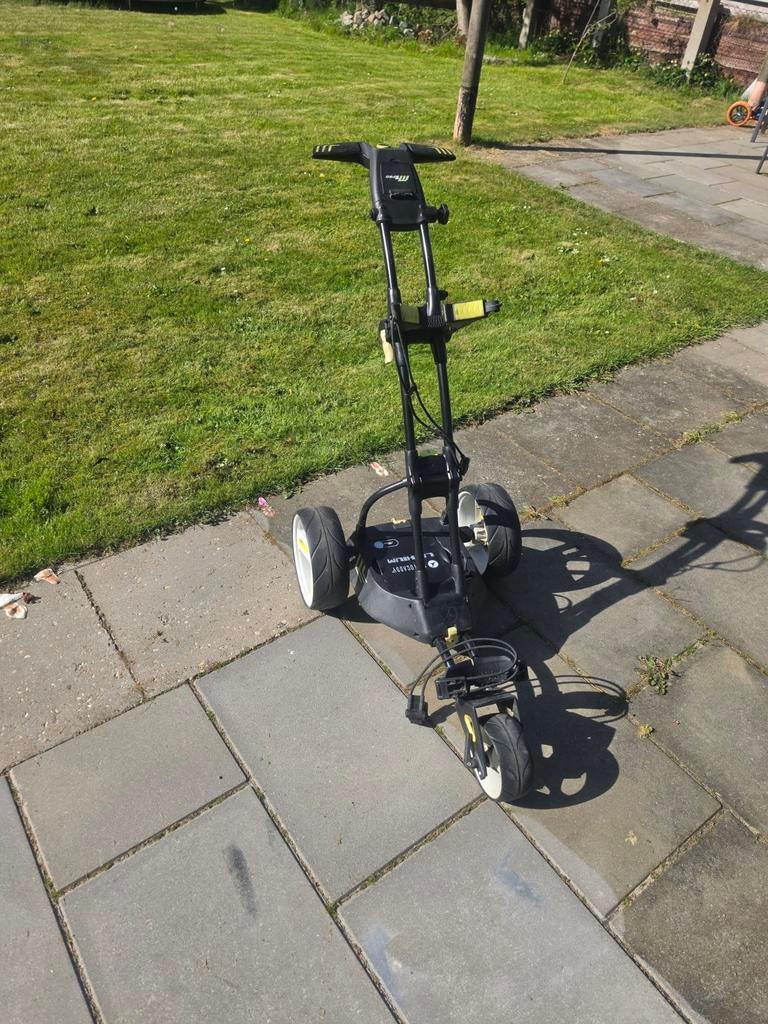 Motocaddy M1 Pro Accu Golftrolley - Compact & Krachtig, Ophalen, Gebruikt, Golfkar, Overige merken