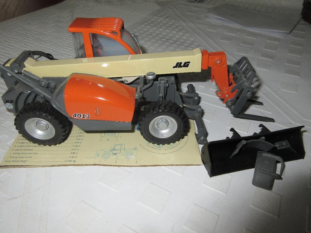 miniatuur jlg opknappertje spatbordje zit los, Ophalen of Verzenden, Gebruikt, Groter dan 1:32