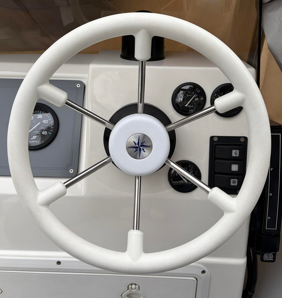 Boot stuurwiel 6 spaaks zodiac Medline, Watersport en Boten, Bootonderdelen, Ophalen of Verzenden, Zo goed als nieuw, Overige typen