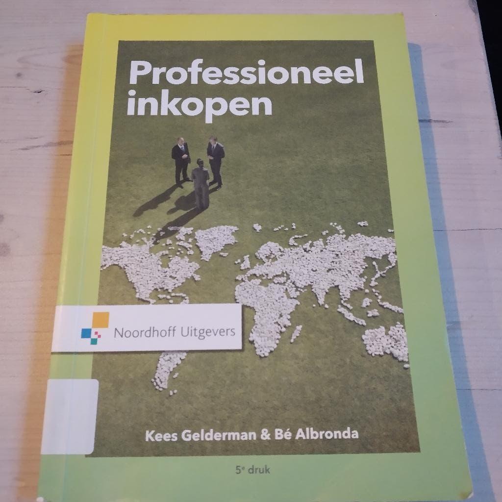 Professioneel inkopen, Ophalen of Verzenden, Beta, Zo goed als nieuw, HBO