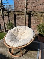 papasan rotan stoel met extra hoes, Tuin en Terras, Ophalen, Zo goed als nieuw, Stoel