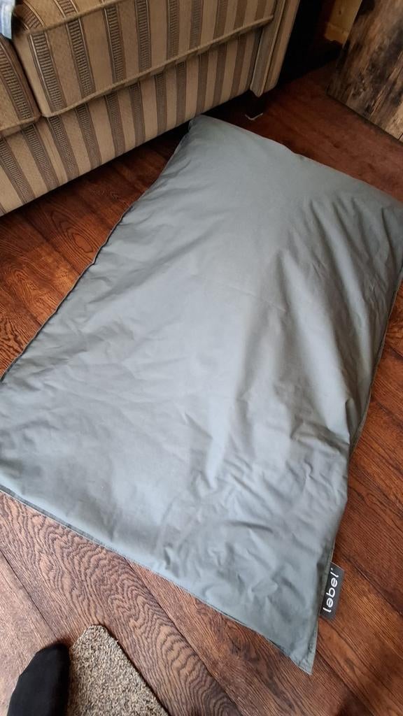 Comfortabele zitzak - Grijs, Ophalen of Verzenden, Gebruikt, Grijs, Zitzak