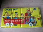 Jaren '60 Water Color Paint Box / Verfdoos Blik - Aap 25 cm, Verzenden