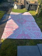 Buitenkleed roze/wit 190x290 cm - Gebruikt, Ophalen, Gebruikt, Overige kleuren, 150 tot 200 cm