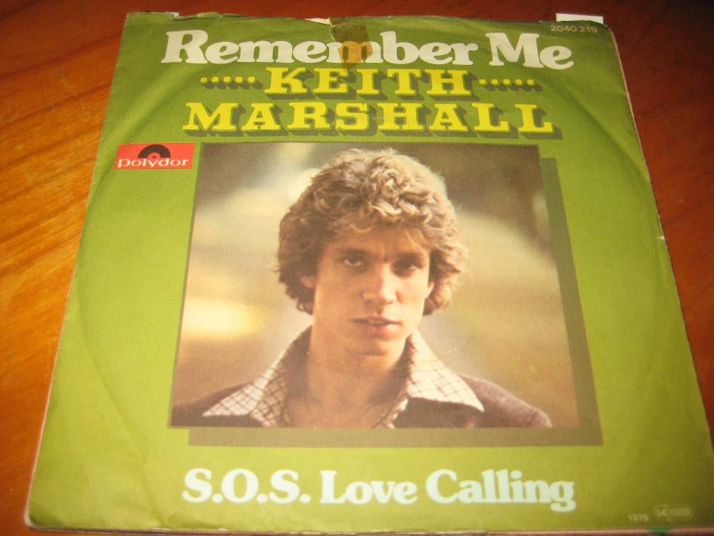Keith Marshall: Remember me, Ophalen of Verzenden, Zo goed als nieuw, Pop, Single