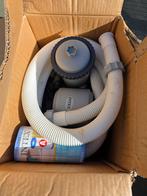 Intex zwembadpomp met filter en slangen, Ophalen, Gebruikt, Zwembadpomp