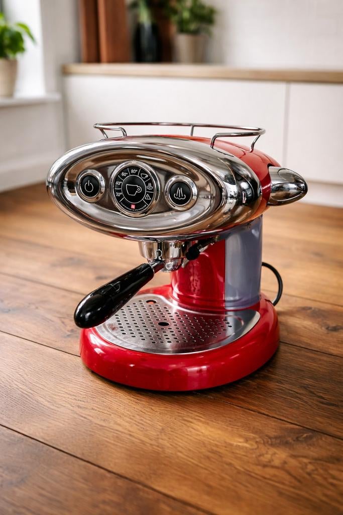Illy koffiemachine Francis X7.1 Rood, Witgoed en Apparatuur, Koffiezetapparaten, Ophalen of Verzenden, Espresso apparaat