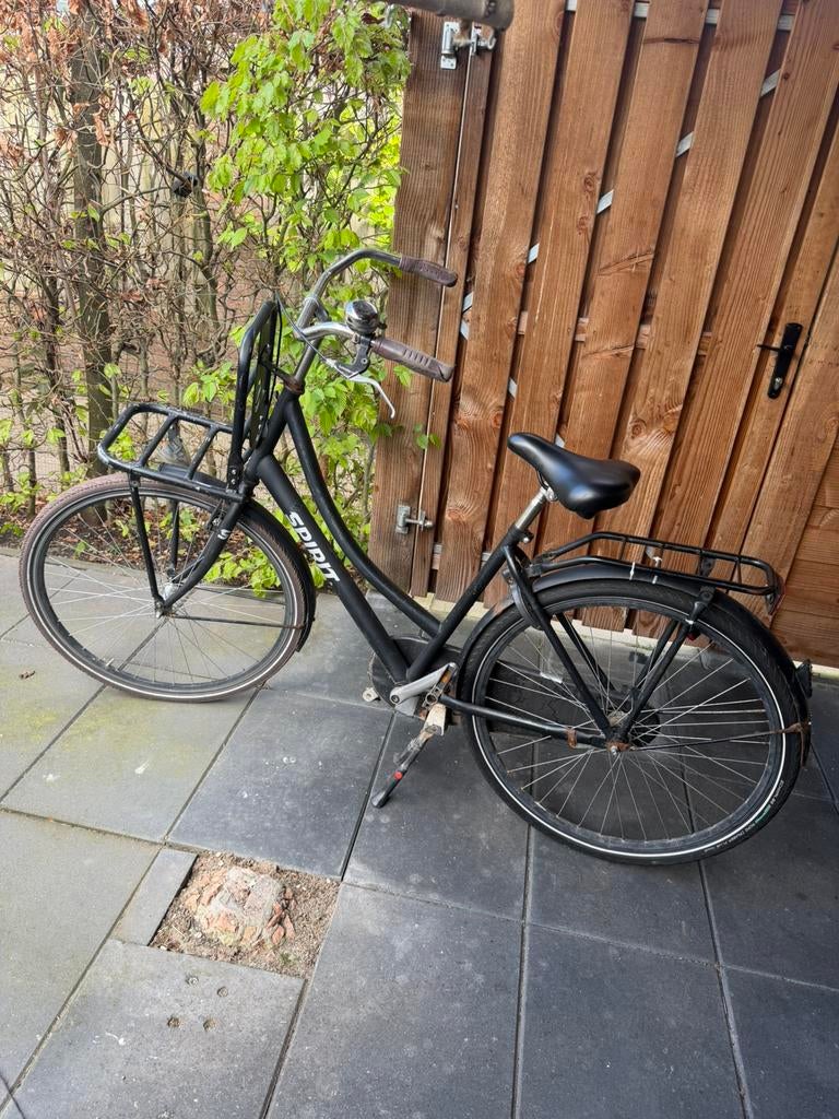 Spirit damesfiets zwart, Ophalen, Gebruikt