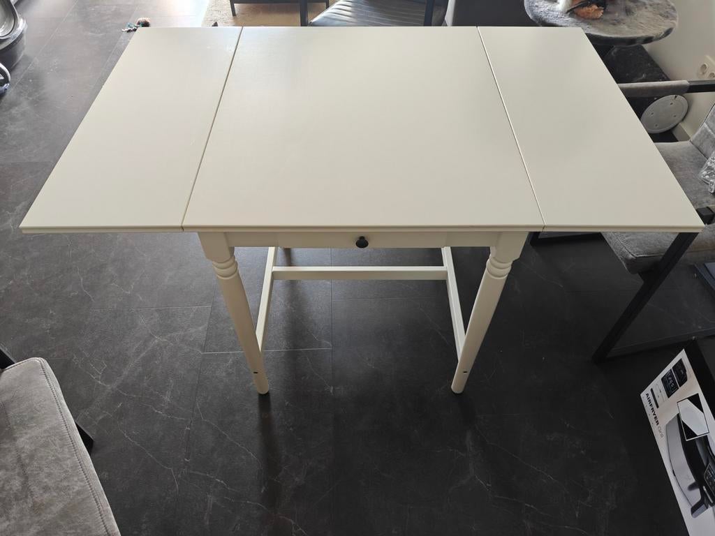 IKEA Inklapbare Eettafel - Ideaal voor kleine ruimtes, Ophalen, 100 tot 150 cm, Modern, Scandinavisch, 50 tot 100 cm