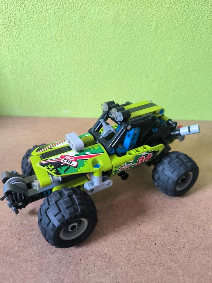 Lego Technic groene buggy, Kinderen en Baby's, Speelgoed | Duplo en Lego, Gebruikt, Ophalen of Verzenden