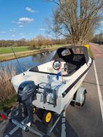 PRACHTIGE Topcraft 484  met 20pk Yamaha eventueel Trailer, Watersport en Boten, Sloepen, Ophalen, 10 tot 30 pk, Zo goed als nieuw