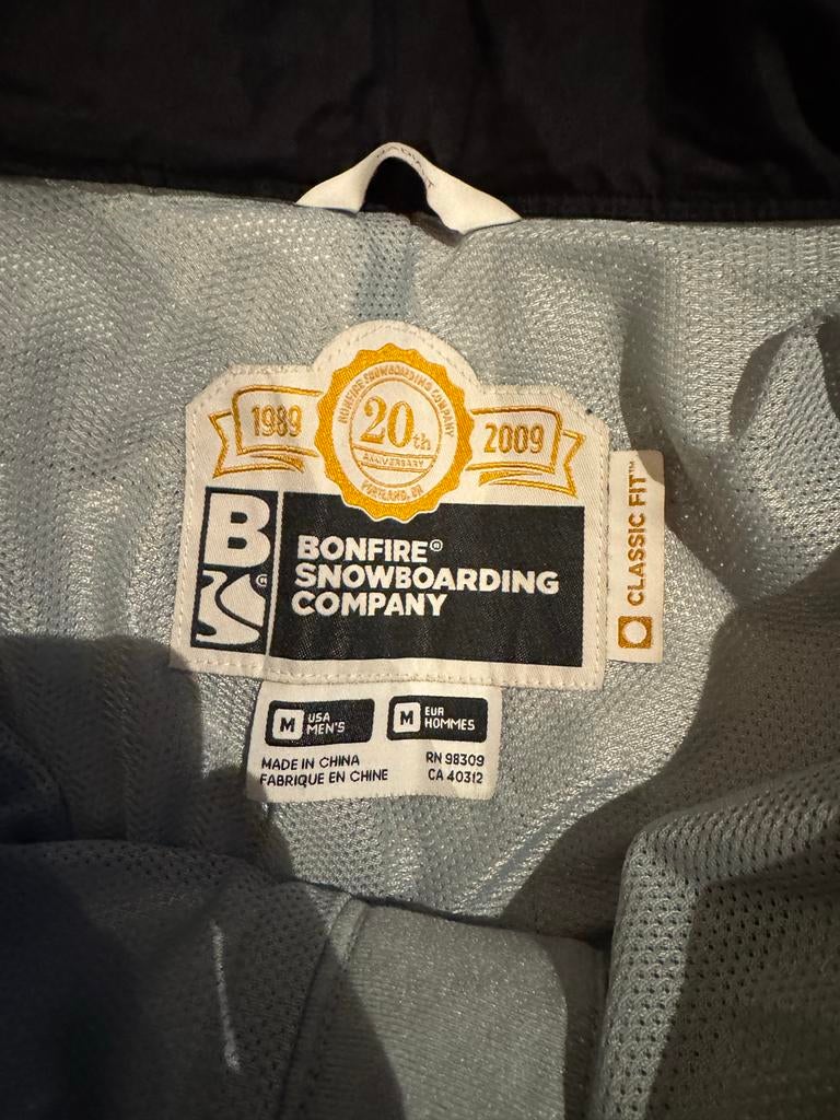 Bonfire Snowboard Broek Zwart - Maat M, Ophalen of Verzenden, Zo goed als nieuw, Maat 48/50 (M), Broek