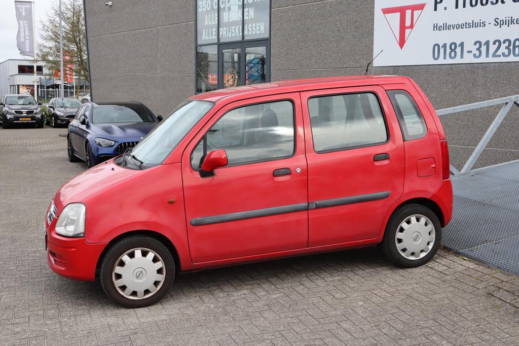 Opel Agila 1.2-16V Comfort MEENEEMPRIJS/HANDELSPRIJS/EXPORTP, Auto's, Voorwielaandrijving, Zwart, Origineel Nederlands, Bedrijf