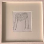 Klaas Gubbels Hart op Tafel - originele tekening gesigneerd, Ophalen