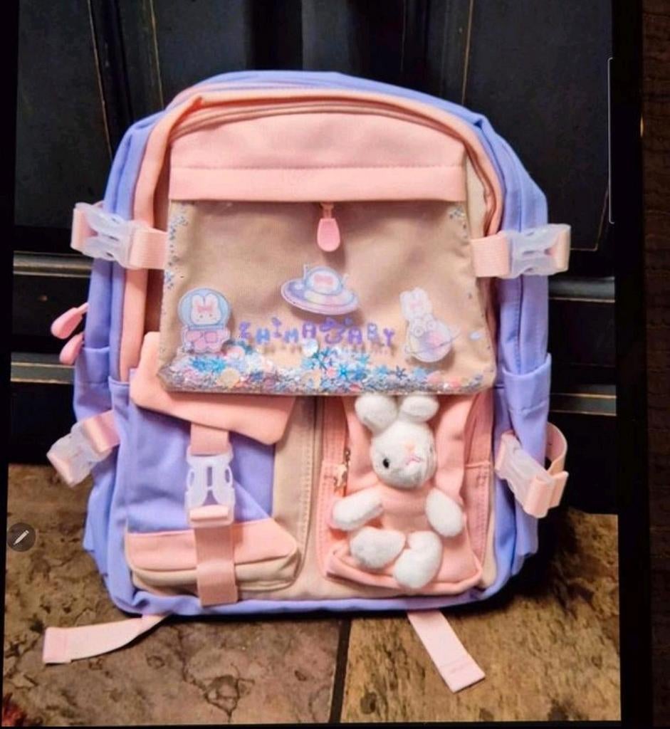 Nieuwe school rugtas 32x18x46., Sieraden, Tassen en Uiterlijk, Tassen | Schooltassen, 30 tot 40 cm, Rugtas, Ophalen of Verzenden