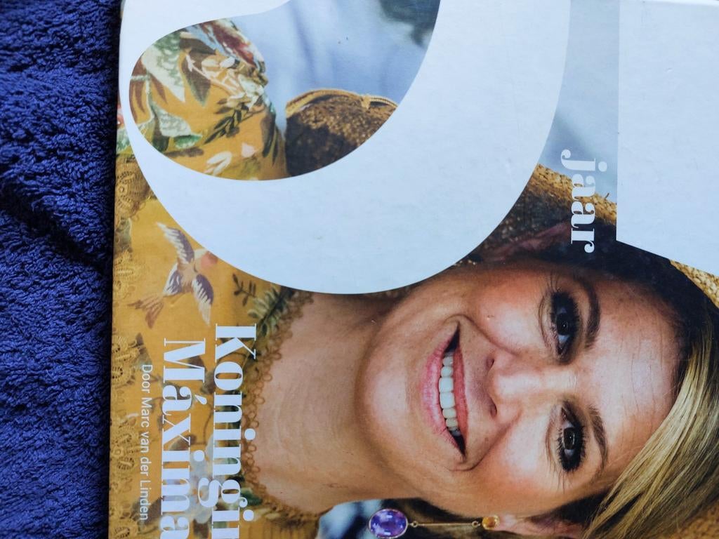 5 jaar koningin maxima, Ophalen of Verzenden, Zo goed als nieuw, Tijdschrift of Boek